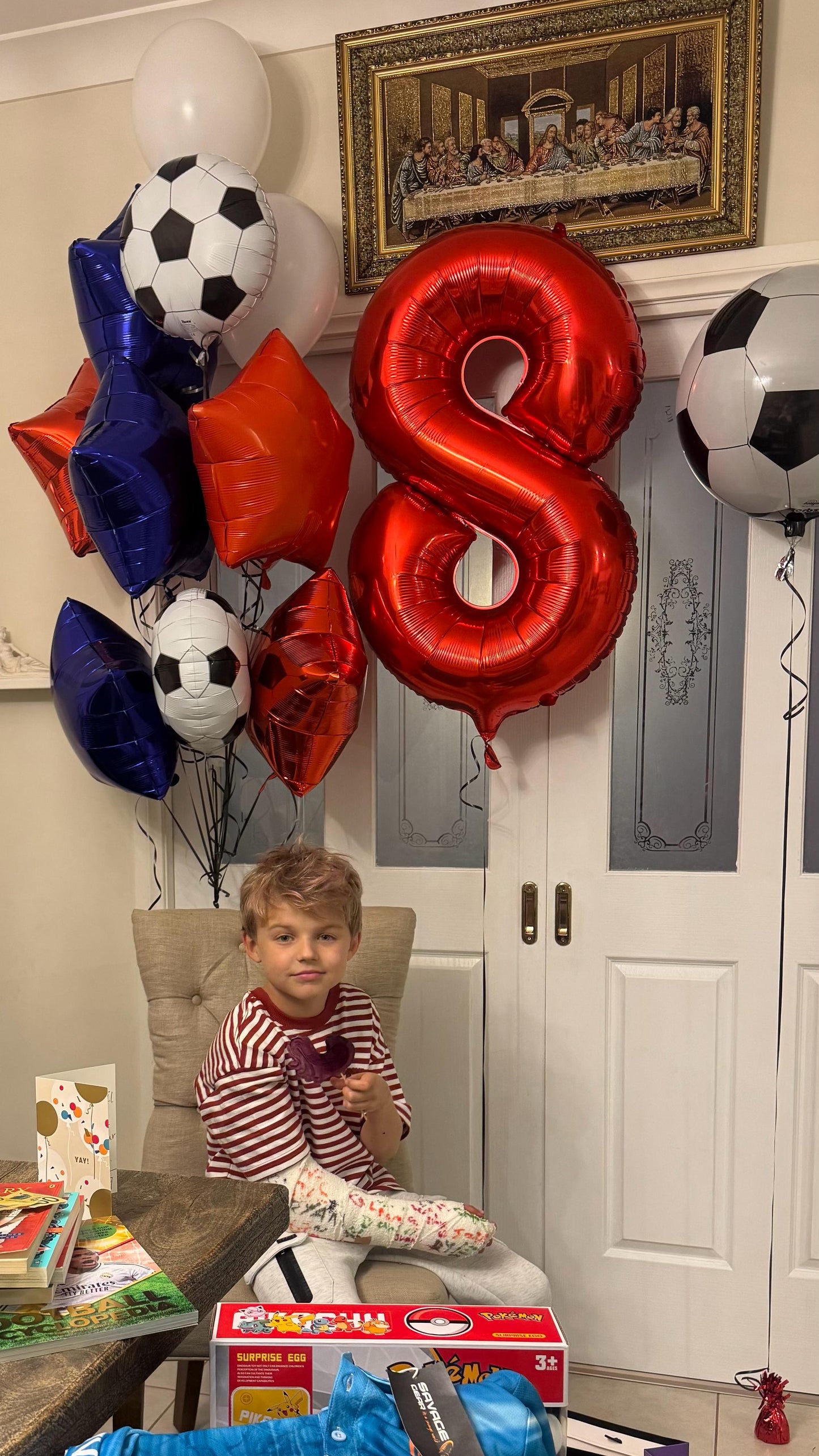 Fun and Sporty Birthday Number Balloons | Melbourne