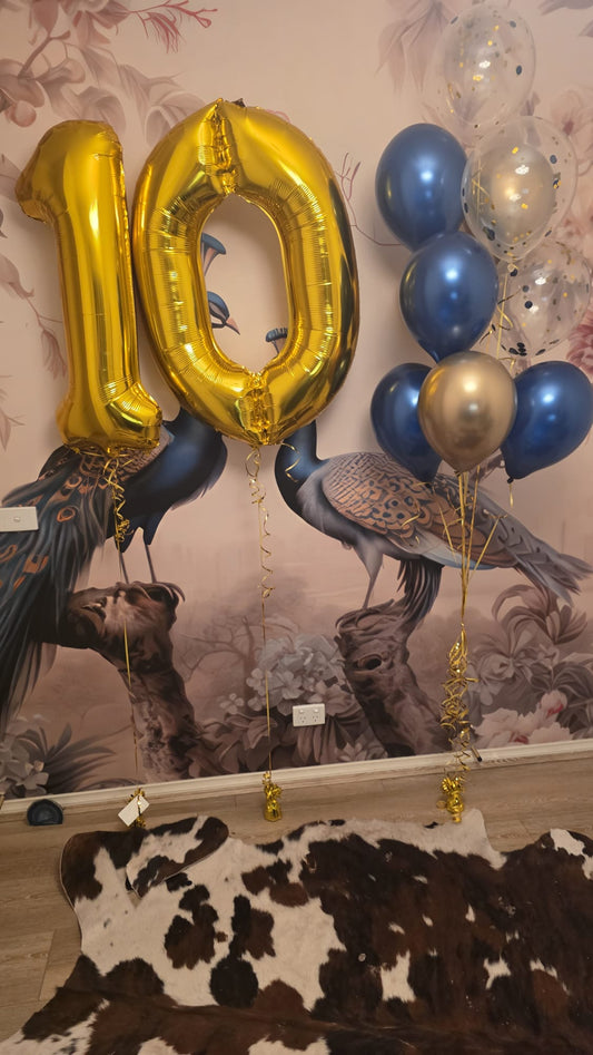 10th Birthday Balloon Surprise in Mt Eliza | International Balloon Delivery Ordered from Florida USA