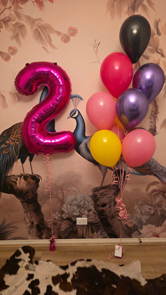 2nd Birthday Balloon Surprise in Coburg Melbourne