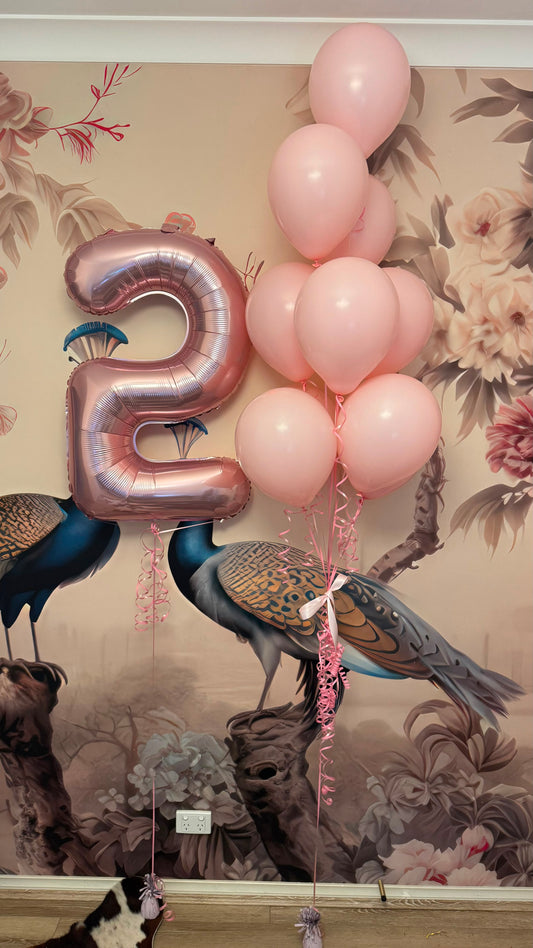 South Yarra 2nd Birthday Balloon Styling
