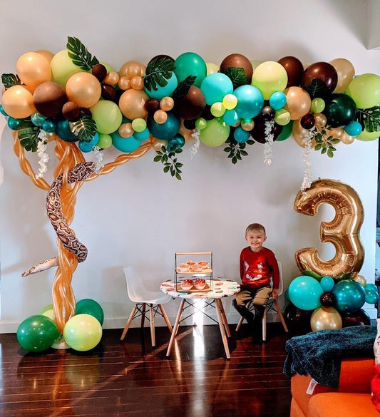 Forest Jungle Balloon Garland Party Decoration Melbourne Delivered