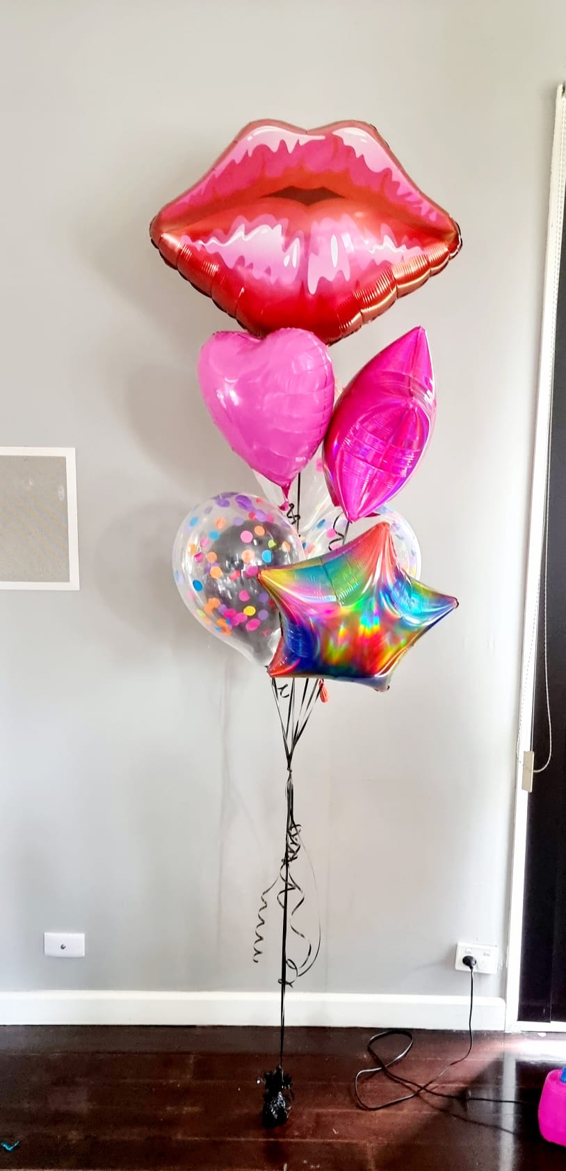 Lips Balloon Bouquet Delivered Melbourne