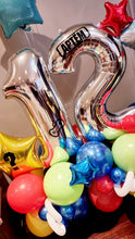 Load image into Gallery viewer, Super Mario Themed Balloon Bouquet
