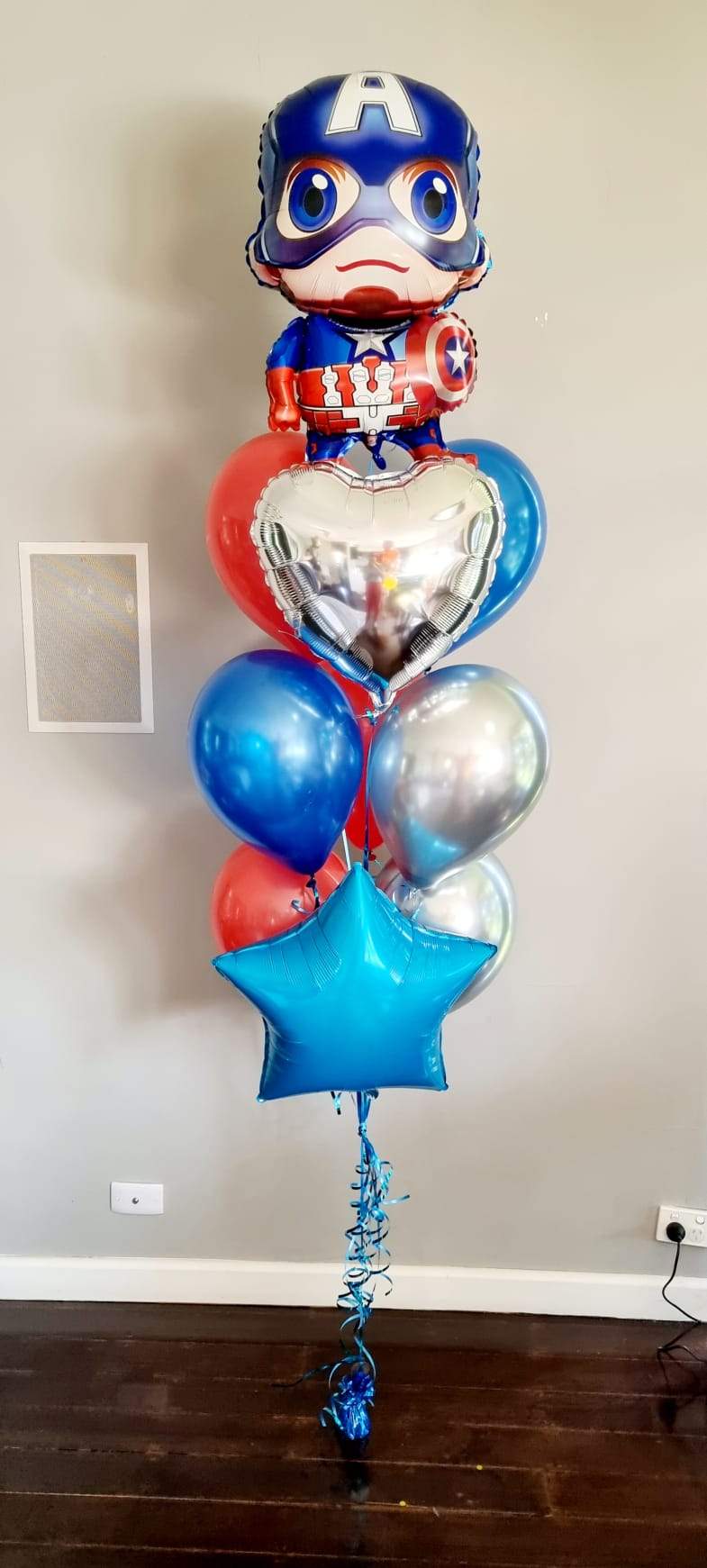 Superhero Balloon Bouquet Delivered Melbourne