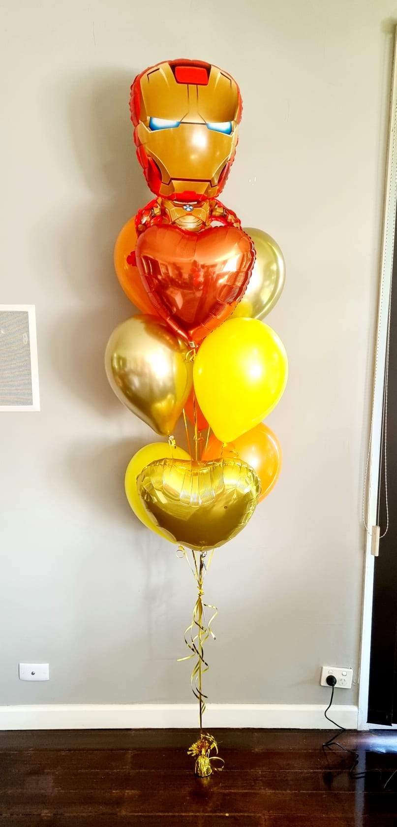 Superhero Balloon Bouquet Delivered Melbourne