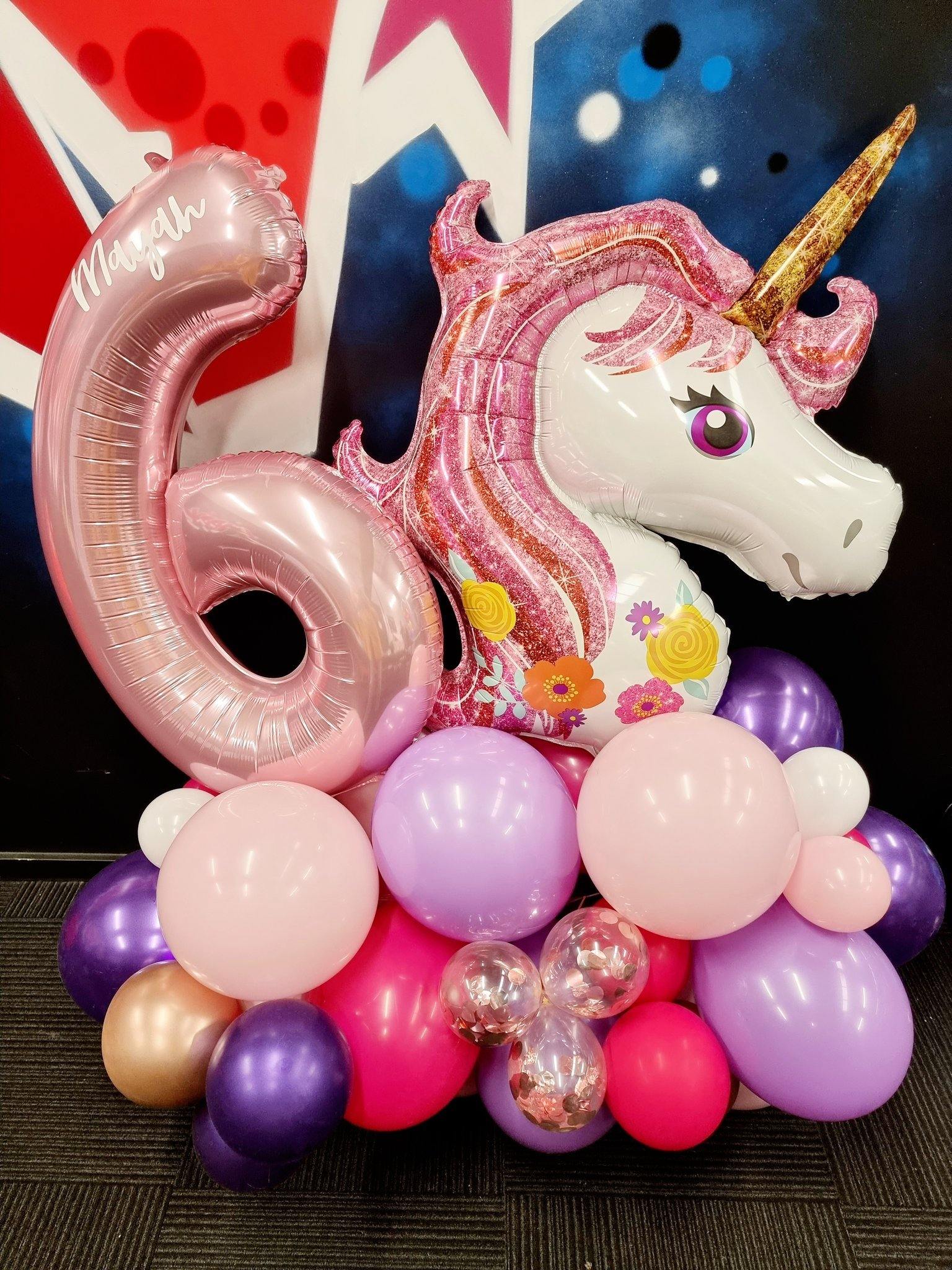 Unicorn Balloon Bouquet Melbourne Delivered
