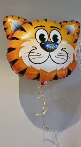 Tiger Animal Bubble Ballloon Bouquet Delivered Melbourne